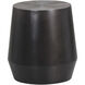 Creed 18.5 X 17.5 inch Gunmetal End Table